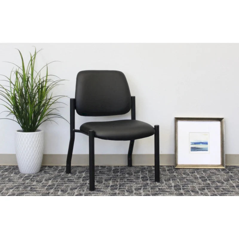 Boss Office Products Big and Tall Antimicrobial Guest Chair