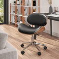 Corvus Madonna Mid-century Modern Adjustable Curved Office Chair