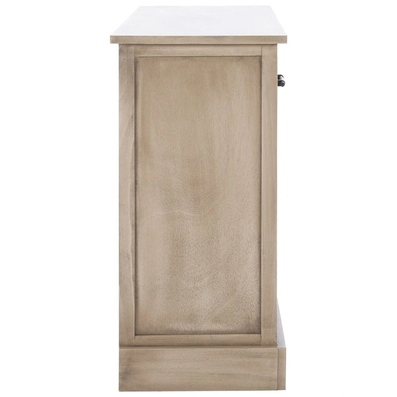 Commode de rangement amovible à 6 tiroirs avec paniers de style rustique