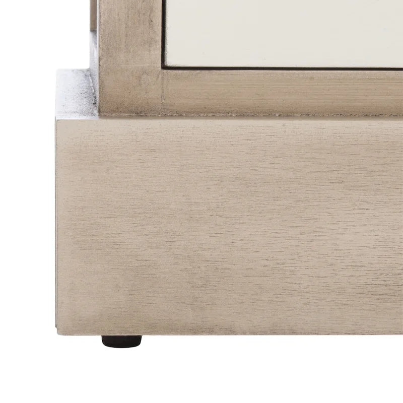 Commode de rangement amovible à 6 tiroirs avec paniers de style rustique