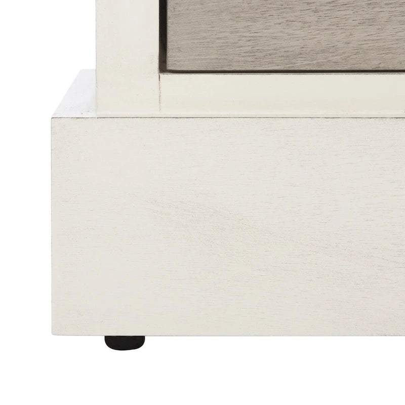 Commode de rangement amovible à 6 tiroirs avec paniers de style rustique